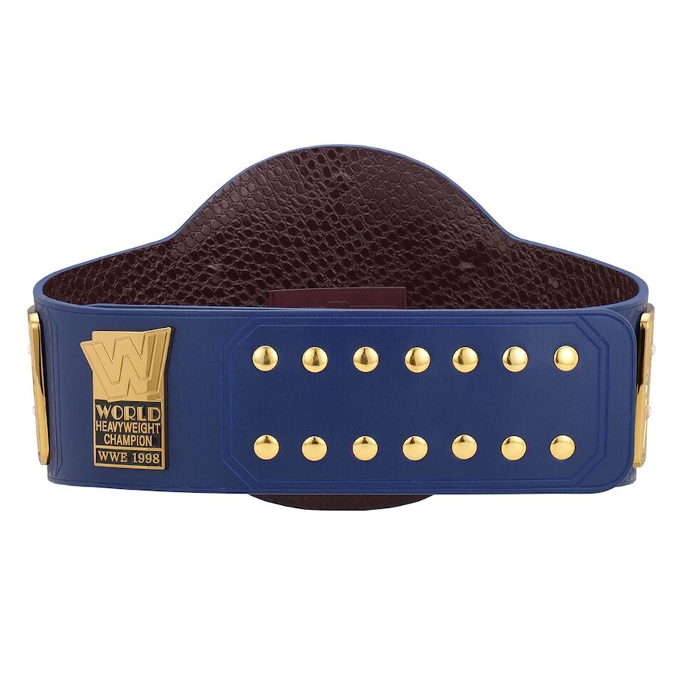 Blue WWE Big Eagle 2mm Championship Replica Title Belt World Heavy Weightlifting